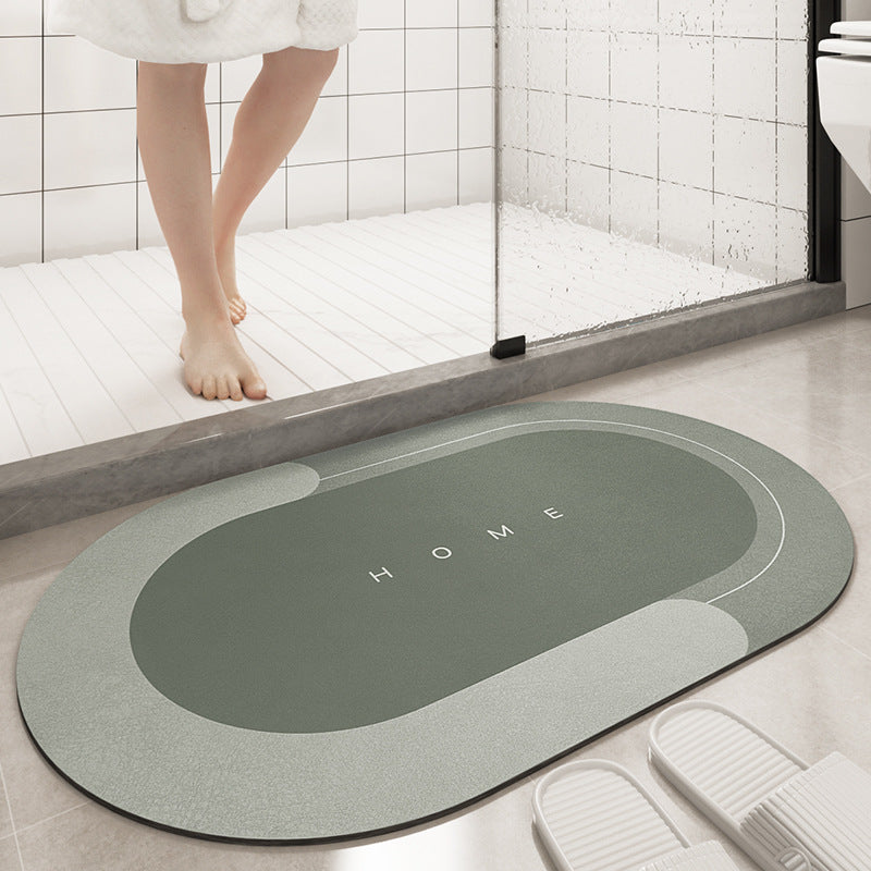 Enhance Your Bathroom with a Cushion Bathroom Sliding Door Floor Foot Mat