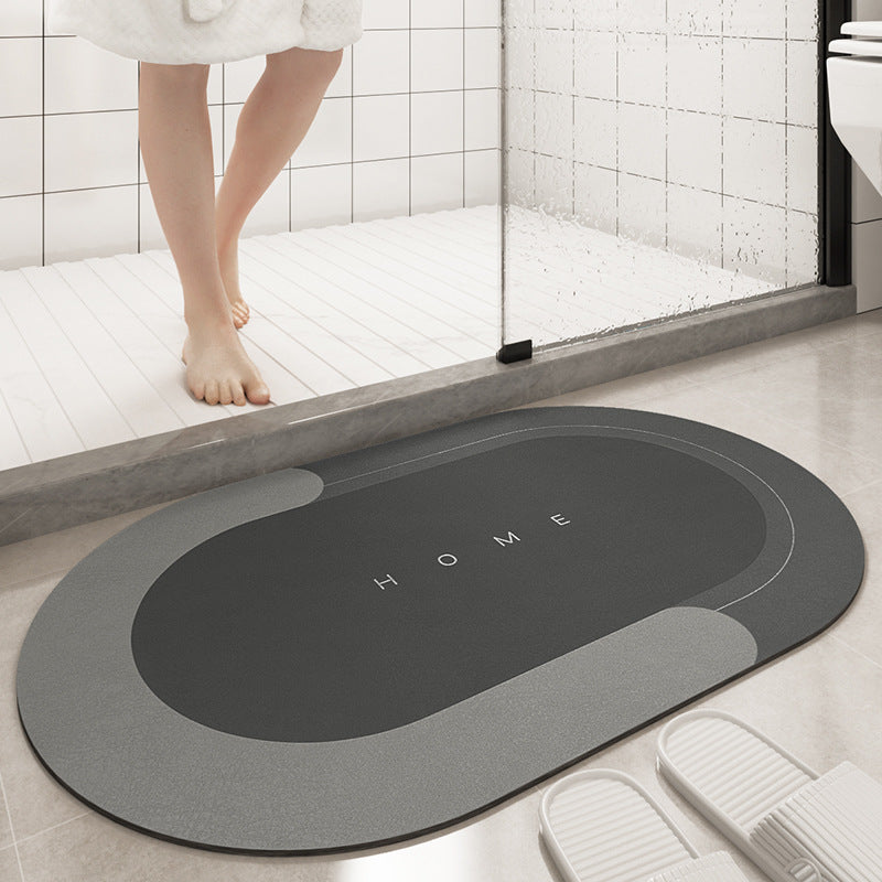 Enhance Your Bathroom with a Cushion Bathroom Sliding Door Floor Foot Mat