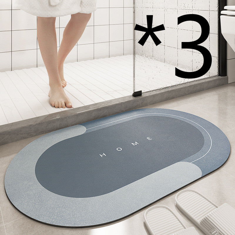 Enhance Your Bathroom with a Cushion Bathroom Sliding Door Floor Foot Mat