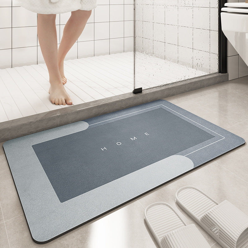 Enhance Your Bathroom with a Cushion Bathroom Sliding Door Floor Foot Mat