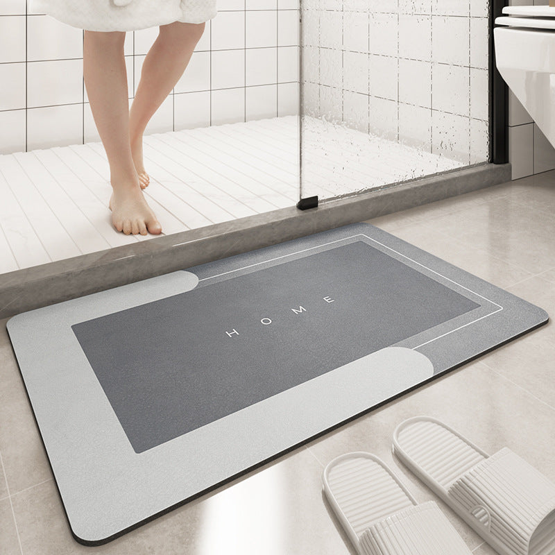 Enhance Your Bathroom with a Cushion Bathroom Sliding Door Floor Foot Mat