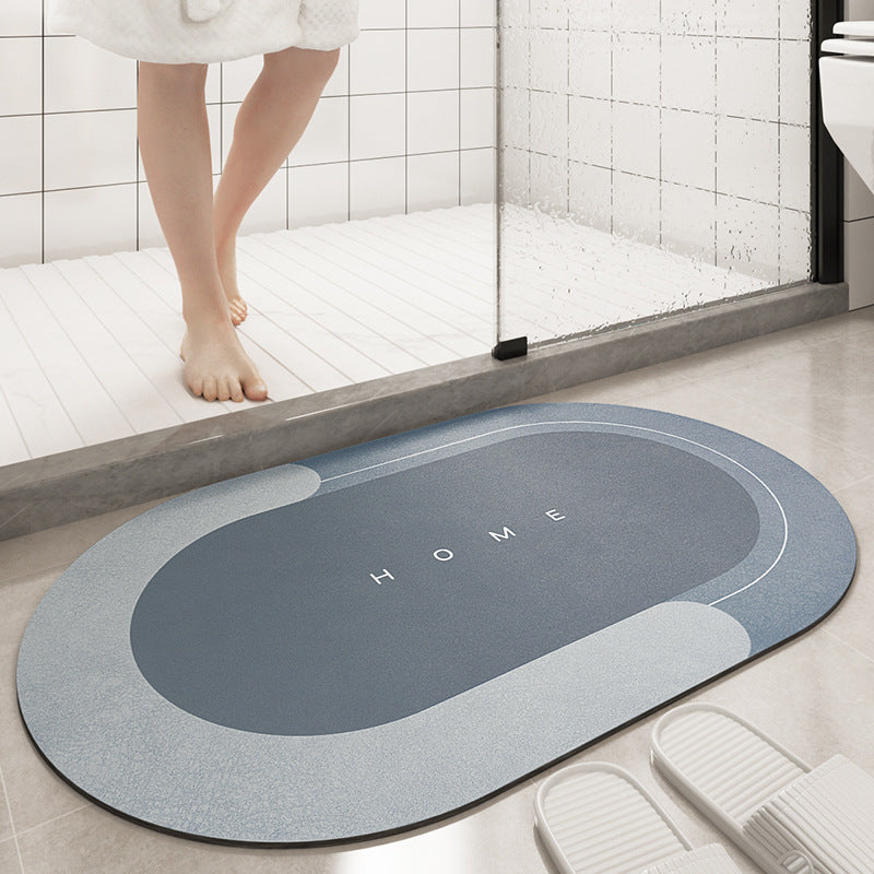 Enhance Your Bathroom with a Cushion Bathroom Sliding Door Floor Foot Mat