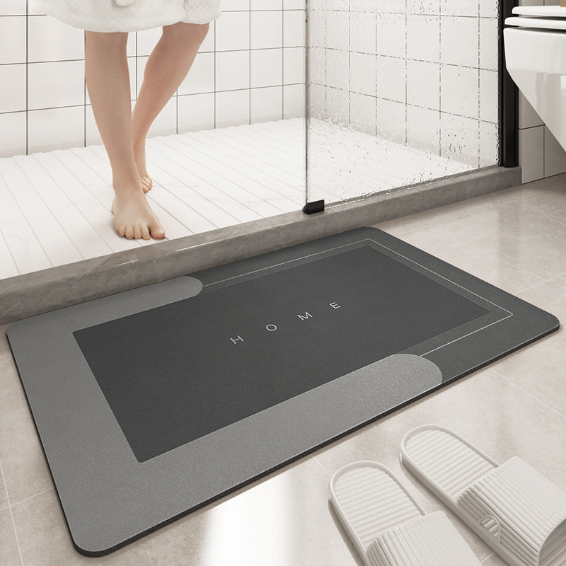 Enhance Your Bathroom with a Cushion Bathroom Sliding Door Floor Foot Mat