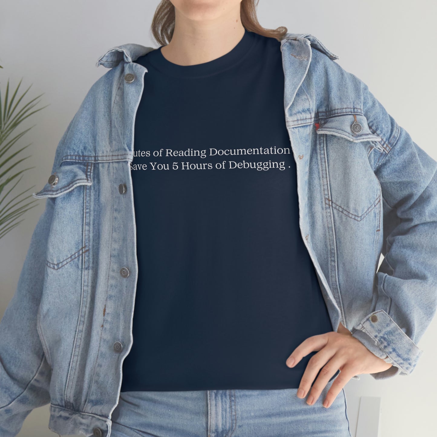 A 5 Minutes Can Save You 5 Hours: Get Our Unisex Heavy Cotton Tee and Debug in Style