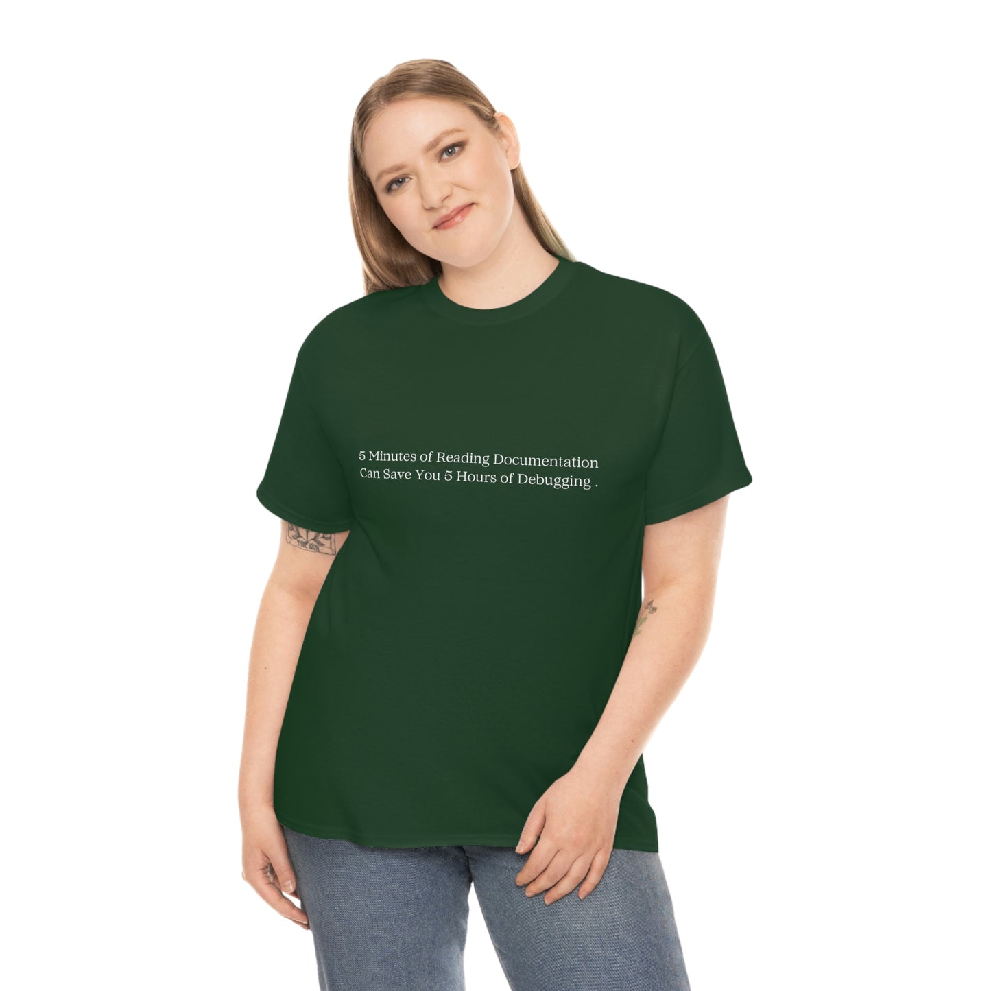 A 5 Minutes Can Save You 5 Hours: Get Our Unisex Heavy Cotton Tee and Debug in Style