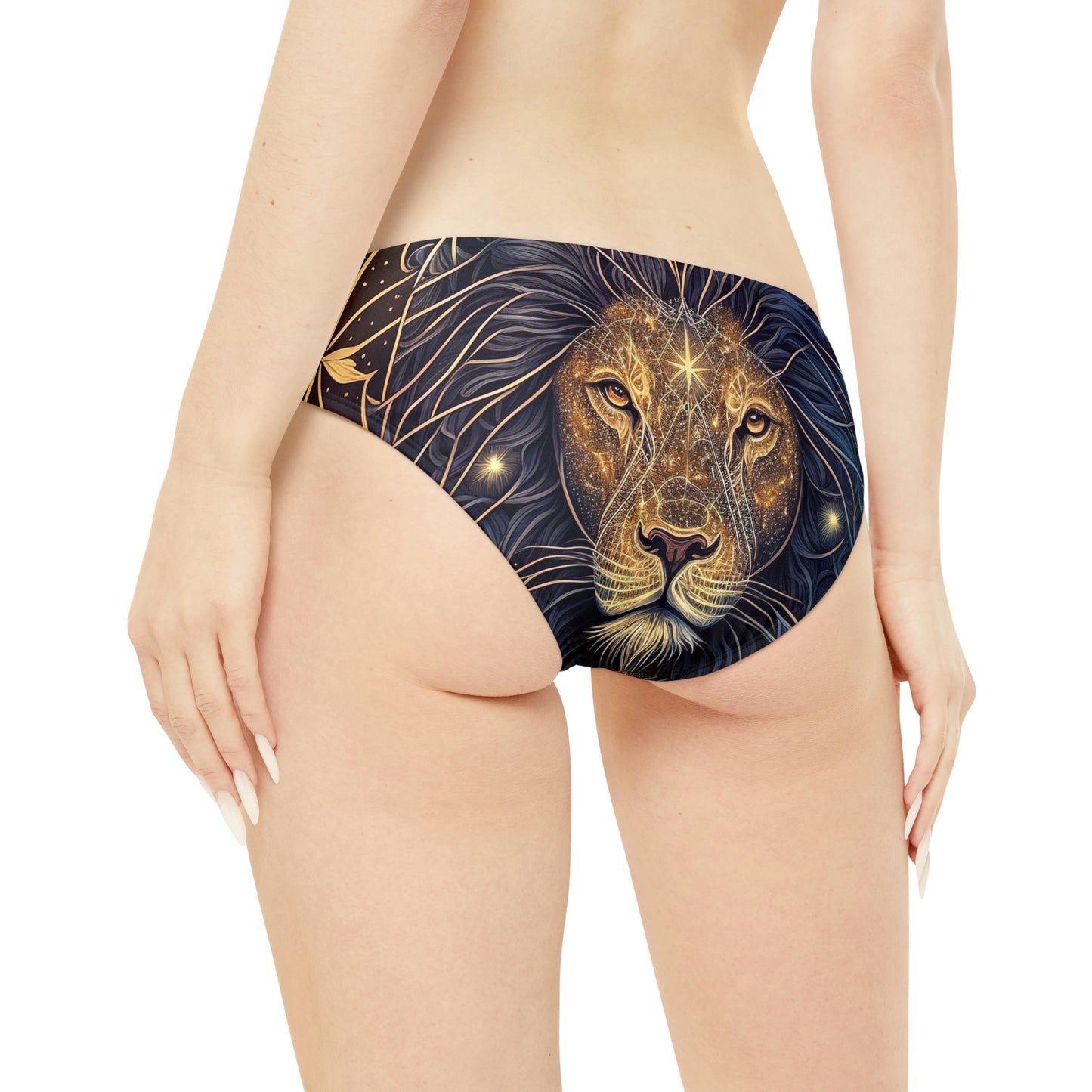 Hawaiian Lion Beach pattern Swimwear Beautiful for summer on the beach or pool side Strappy Bikini Set, Made in U.S.A
