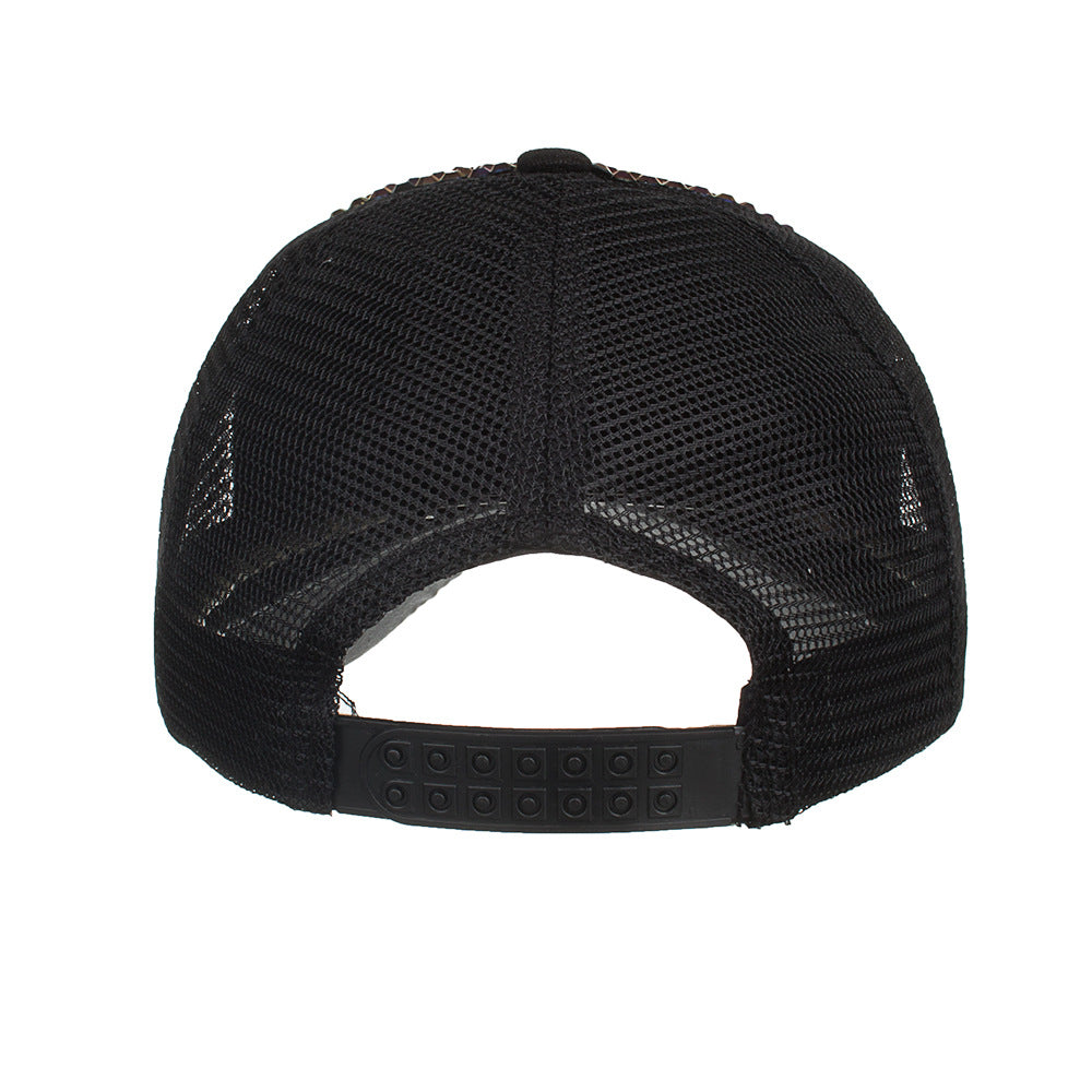 Full drill net hat baseball cap sun hat
