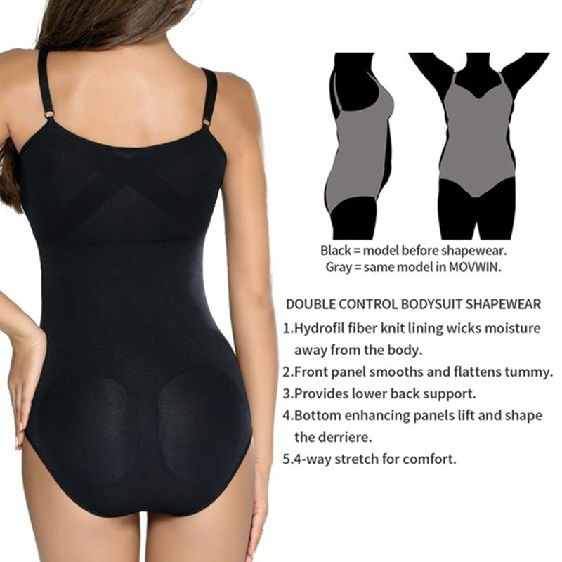 Achieve Your Dream Figure with Our Women's Bodysuit Waist Trainer Tummy Shaper Shapewear Girdle