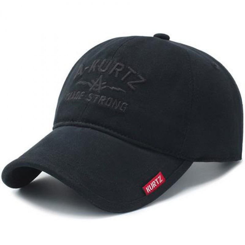 Fashion Baseball Cap Men's Autumn And Winter Soft Top Cap Tide Brand Outdoor Leisure Sun Hat Youth