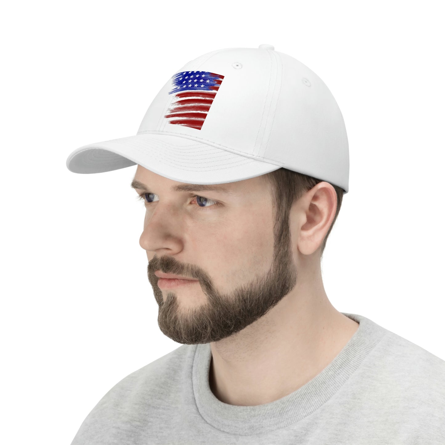 U.S Flag Women and Men Hat, $th of July Hat Unisex Twill Hat