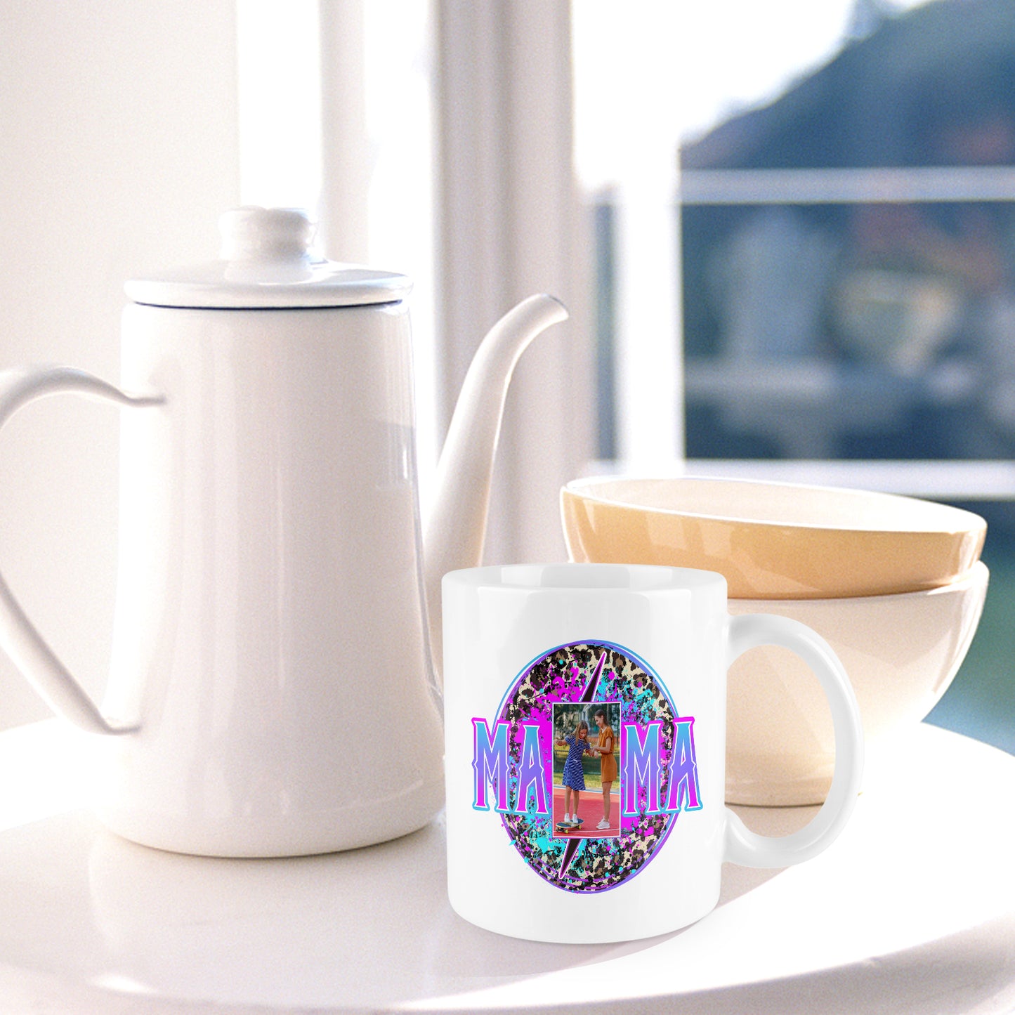 Happy Mothers Day mom Gift Classic White Mug (11 OZ)