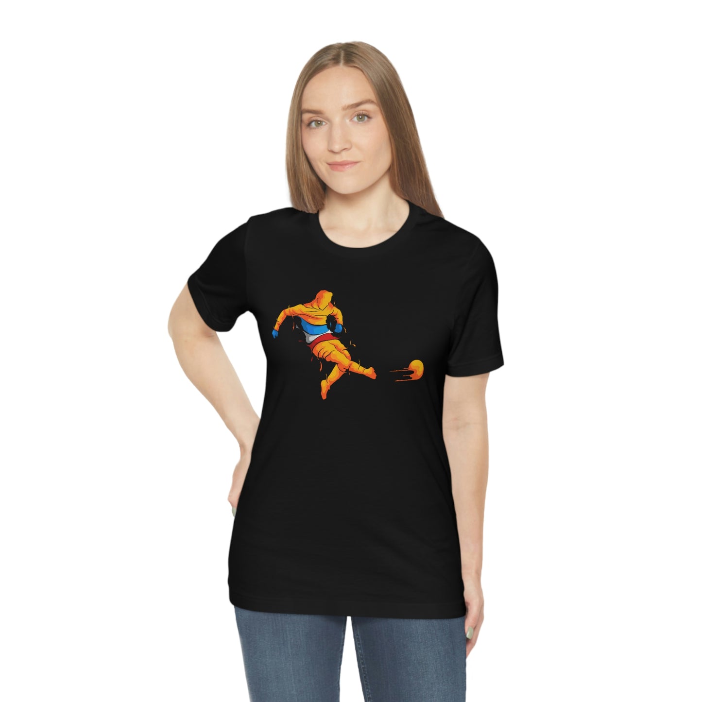 A Unisex Shirt, Gifts for Mom, Birthday Gifts for Him and Her, Cute Mama Shirt, Soccer Mom T-Shirt,Mom Gift,Cute Soccer Shirt unisex Jersey Short Sleeve Tee
