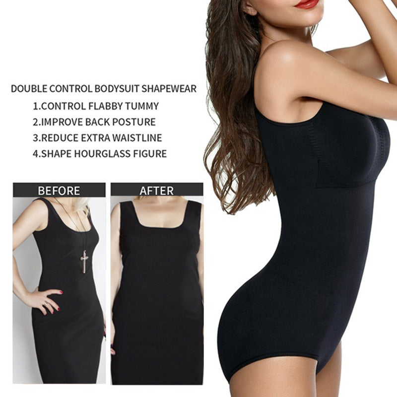 Achieve Your Dream Figure with Our Women's Bodysuit Waist Trainer Tummy Shaper Shapewear Girdle