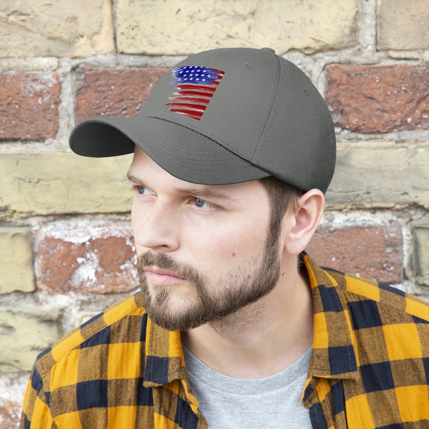 U.S Flag Women and Men Hat, $th of July Hat Unisex Twill Hat