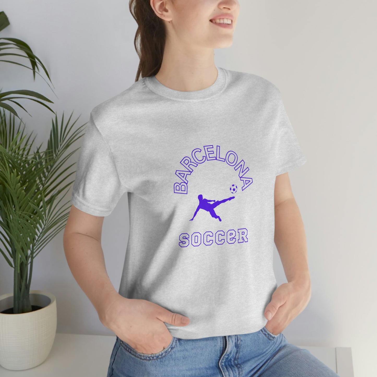 A Great Messi T-Shirt - Unisex Jersey Short Sleeve Tee for Argentina Barcelona Soccer Fans