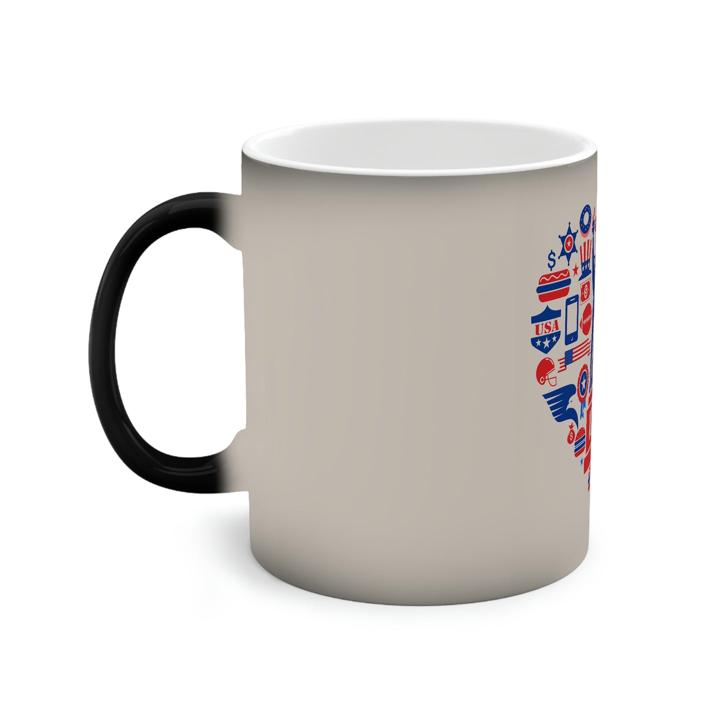 Mug Add Some Fun to Your Morning Coffee Routine with Konaloo's Color-Changing Mug - Perfect for Coffee Addicts and Caffeine Lovers!