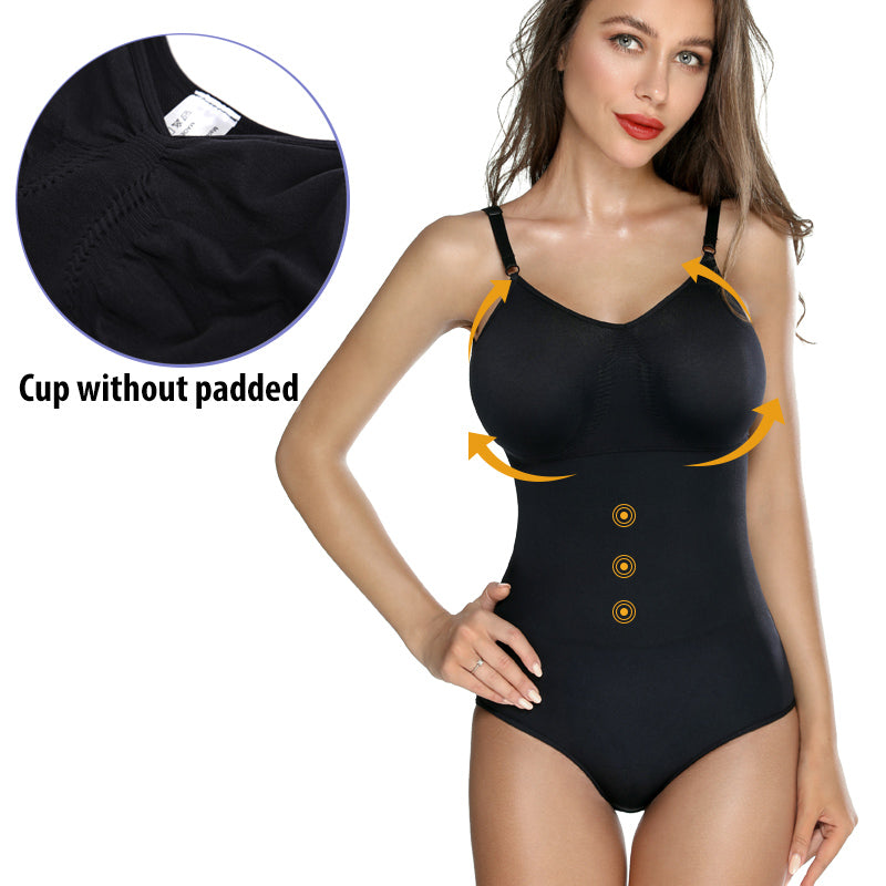 Achieve Your Dream Figure with Our Women's Bodysuit Waist Trainer Tummy Shaper Shapewear Girdle