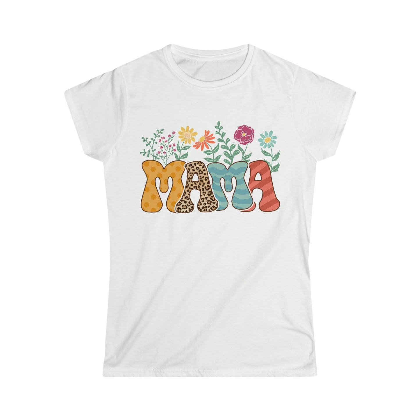 Mother's Day Gift Idea: Women's Softstyle Tee Mama T-Shirt