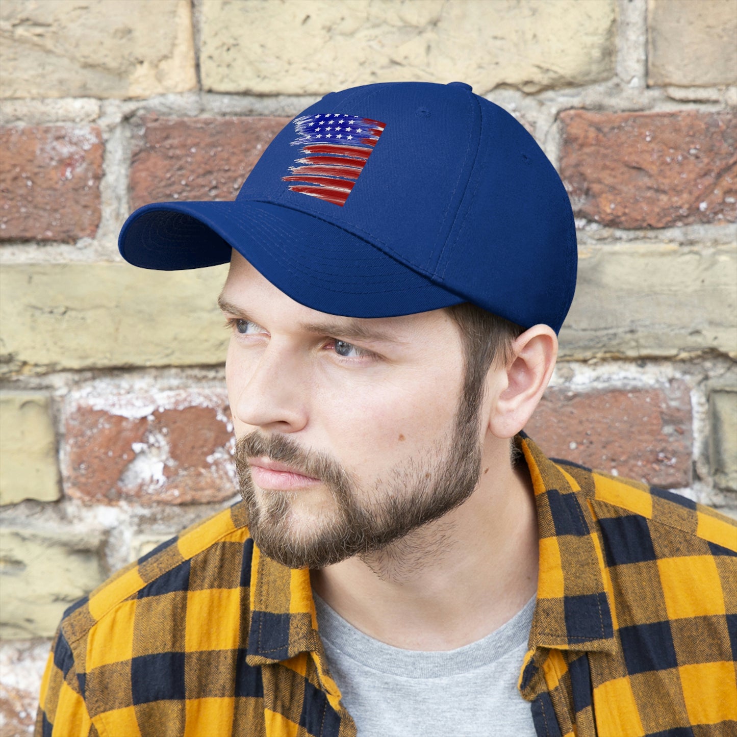 U.S Flag Women and Men Hat, $th of July Hat Unisex Twill Hat