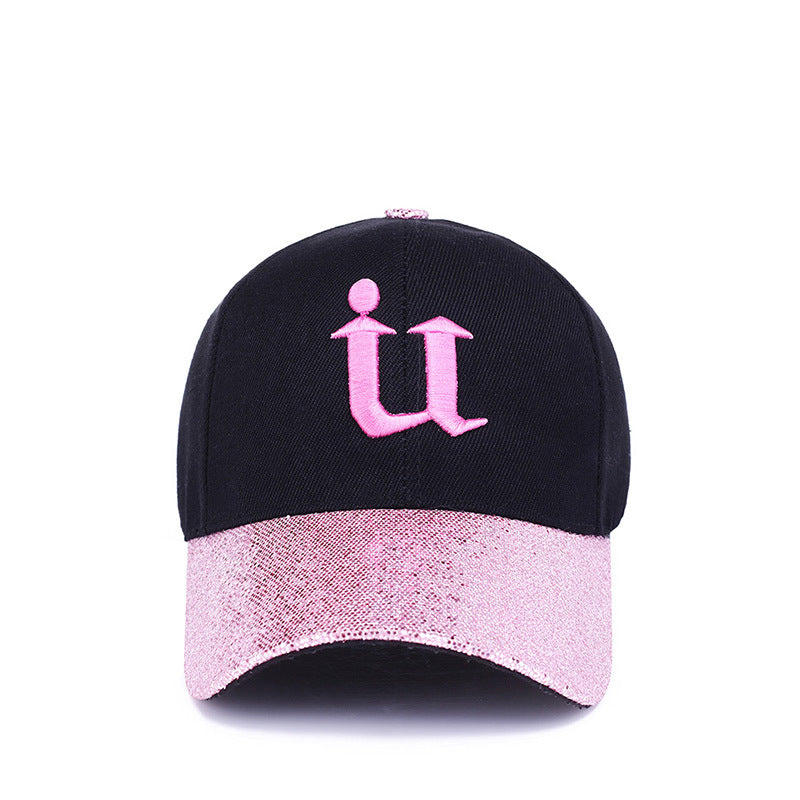 New Ladies outdoor fashion Korean baseball cap autumn /winter sun shading leisure duck tongue hat embroidery