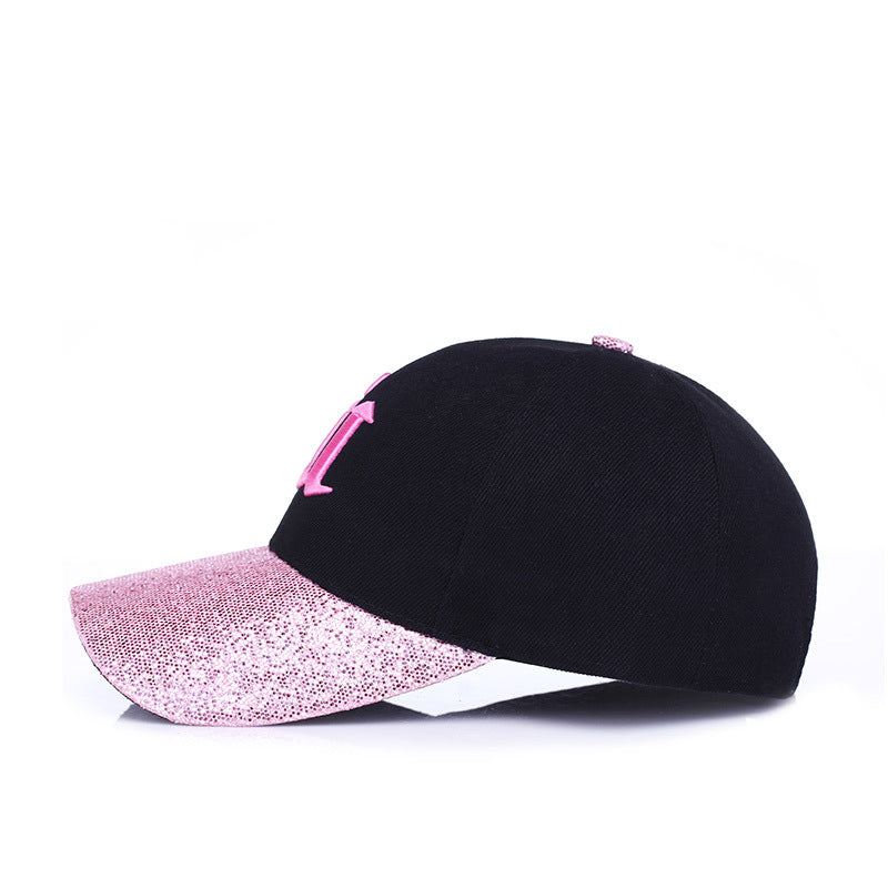 New Ladies outdoor fashion Korean baseball cap autumn /winter sun shading leisure duck tongue hat embroidery