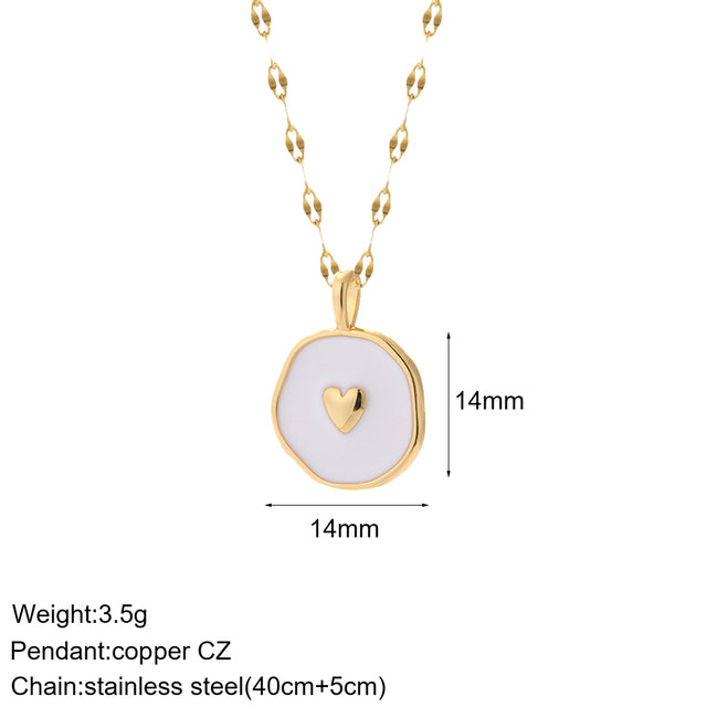 Mental Devil Blue Eyes Sun Necklace Women