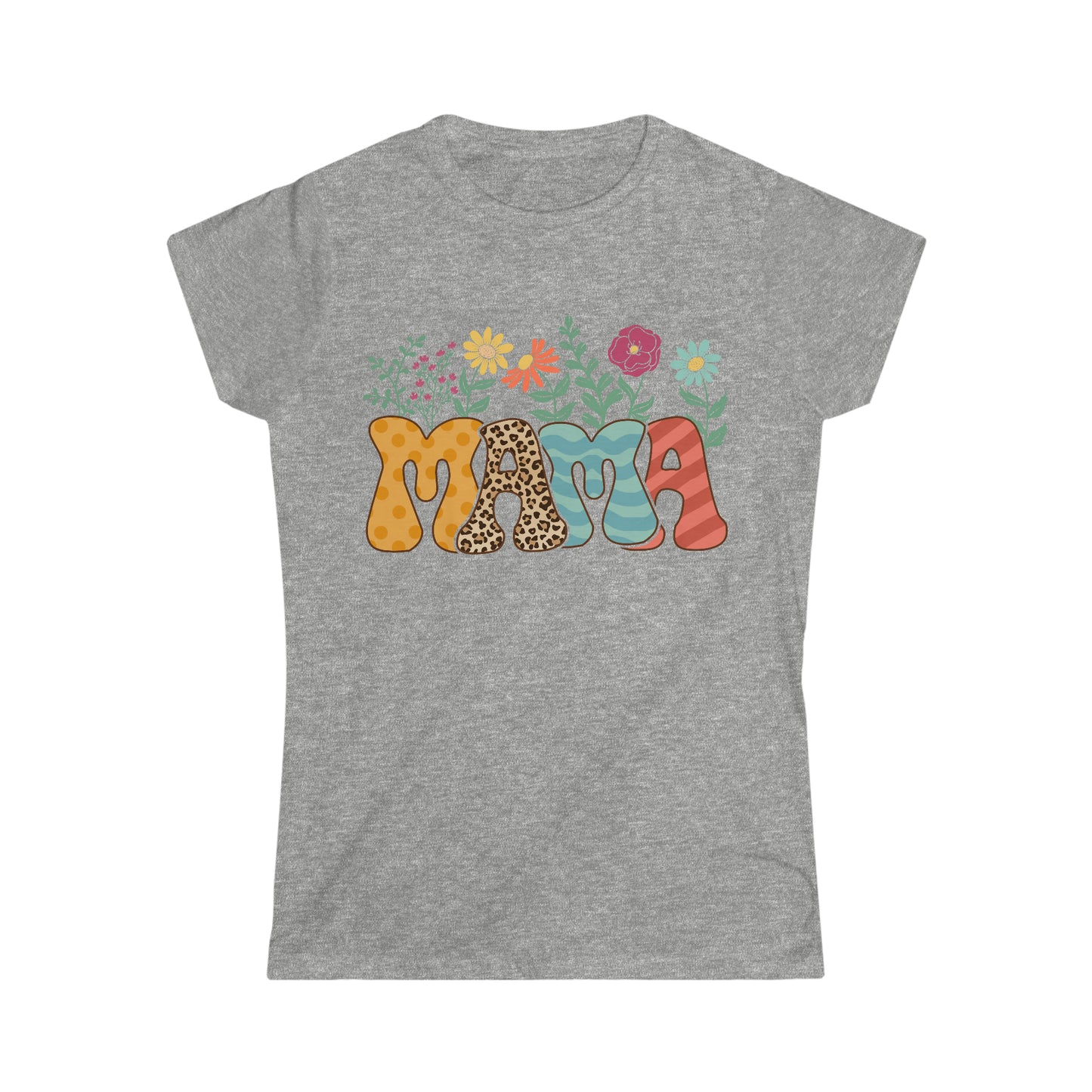 Mother's Day Gift Idea: Women's Softstyle Tee Mama T-Shirt