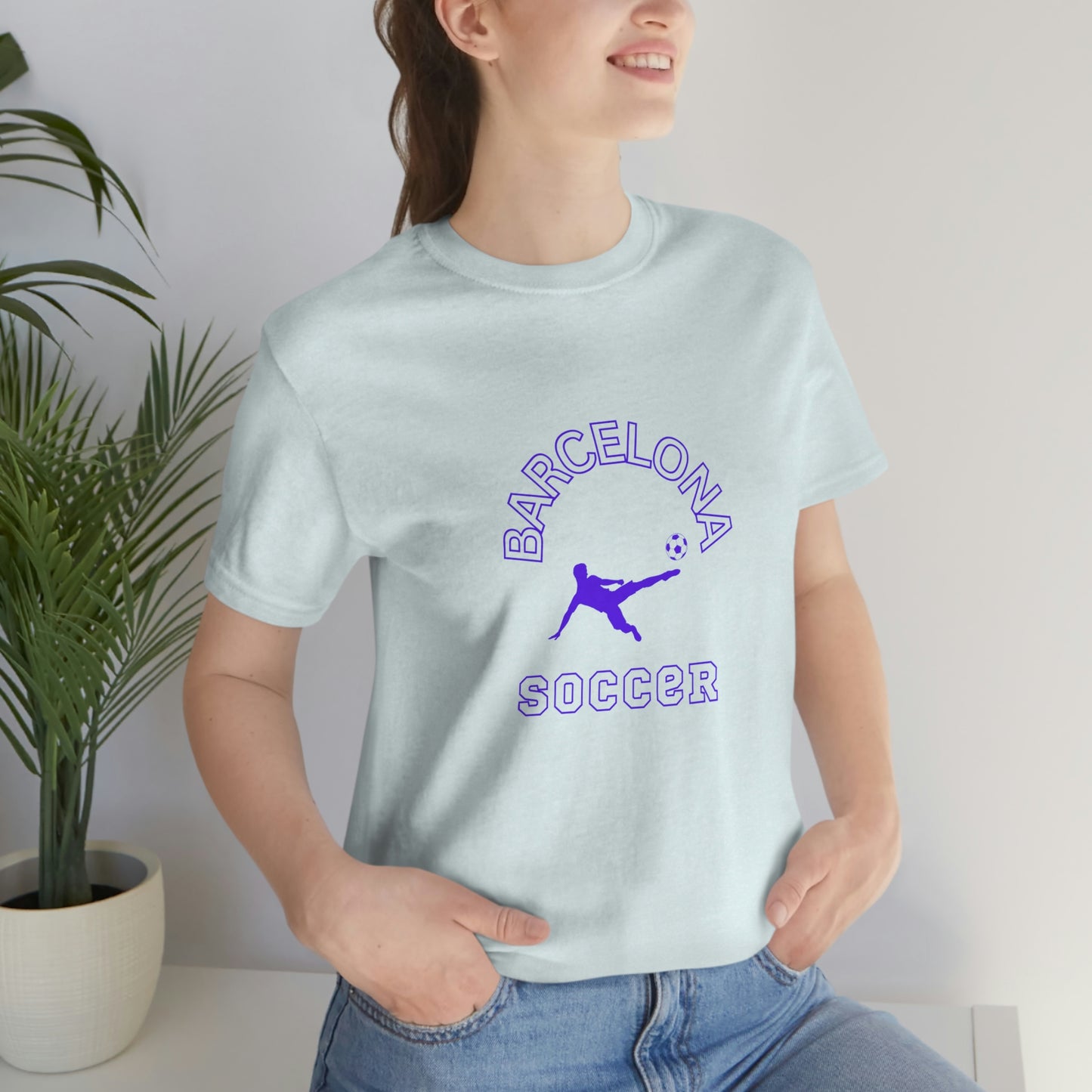 A Great Messi T-Shirt - Unisex Jersey Short Sleeve Tee for Argentina Barcelona Soccer Fans