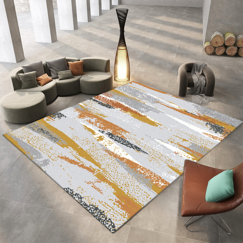 Turkish Ink Abstract Gradient Chinese Carpet