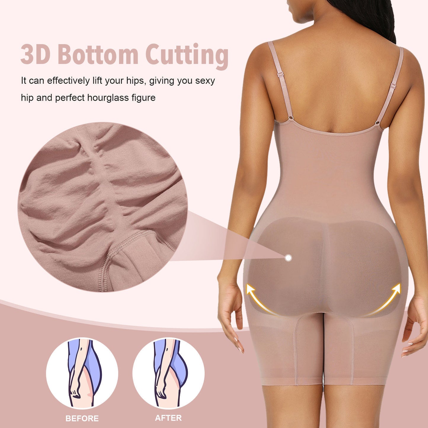Body Shaper | Best Waist Trainer | Waist Trainer For Women | Waist Trainer Corset | Seamless & Comfortable Tummy Control Underwear
