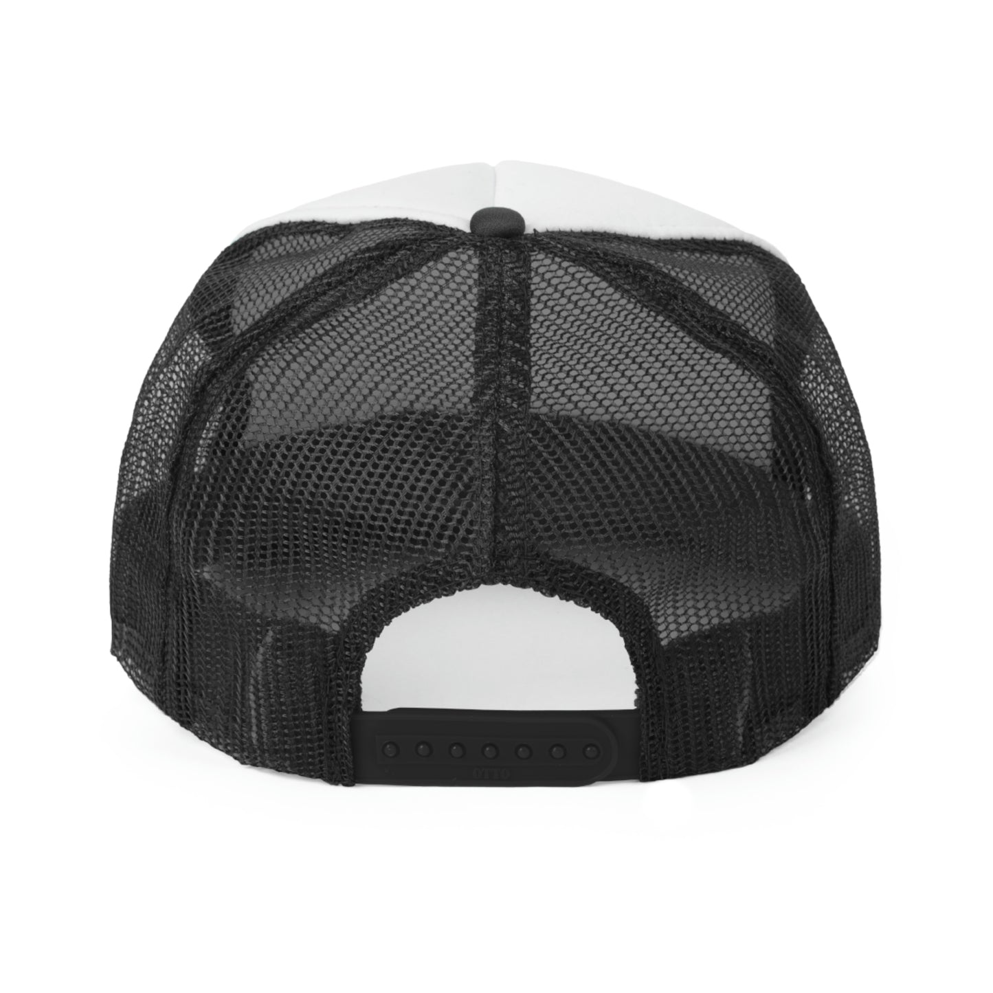 Hat Embark on a Cosmic Journey with Our Trucker Hat Featuring an Astronaut Riding a Spaceship
