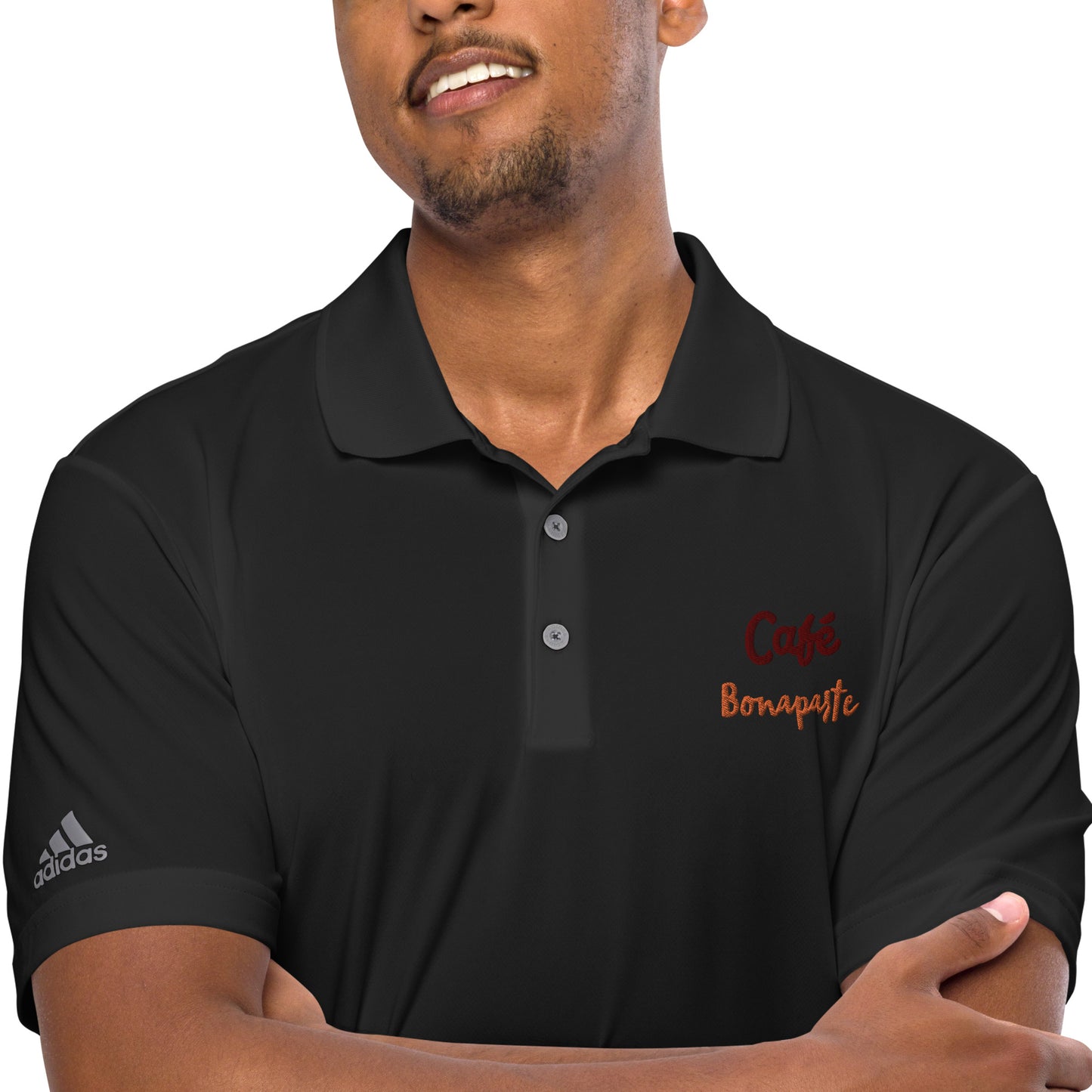 Adidas Shirt Elevate Your Style and Performance with Bonaparte Coffee Adidas Performance Polo Shirt - Perfect for Both Men and Women!