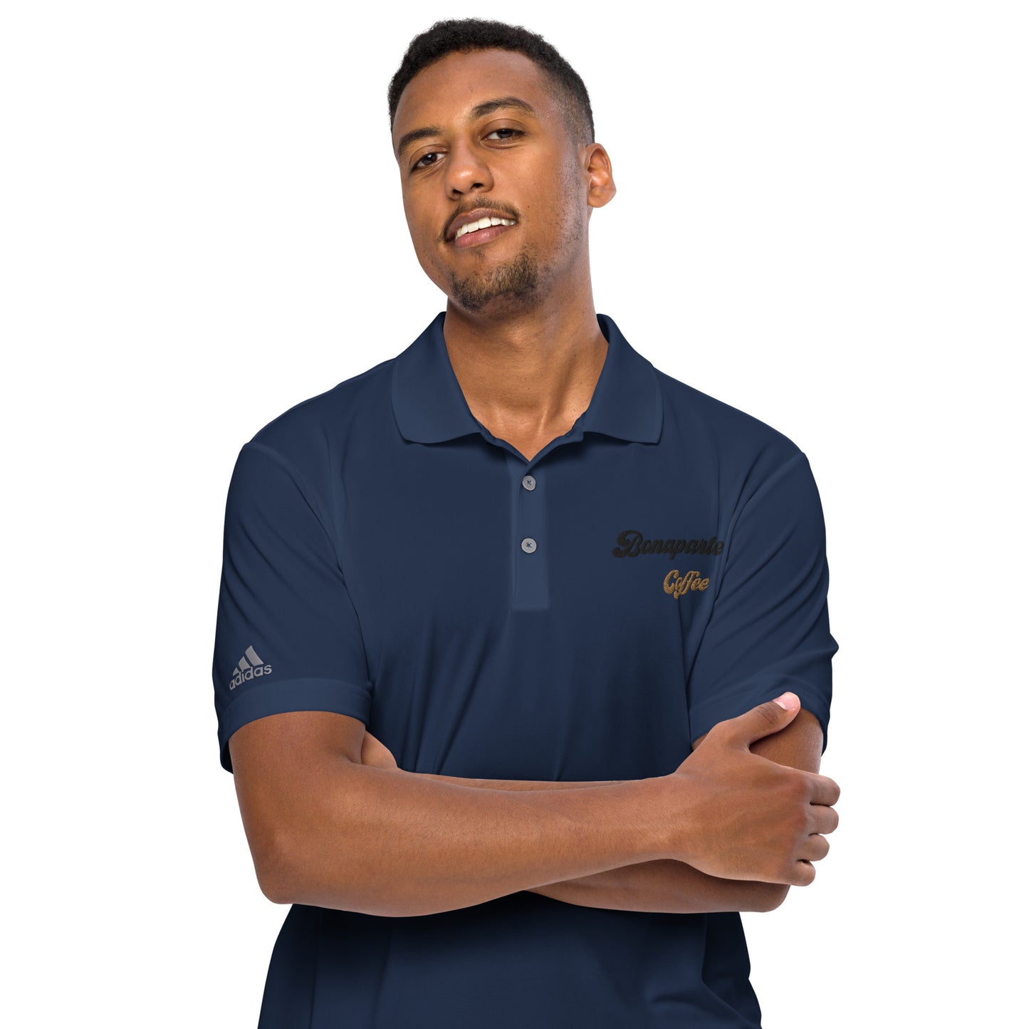 Adidas Shirt Elevate Your Style and Performance with Bonaparte Coffee Adidas Performance Polo Shirt - Perfect for Both Men and Women!