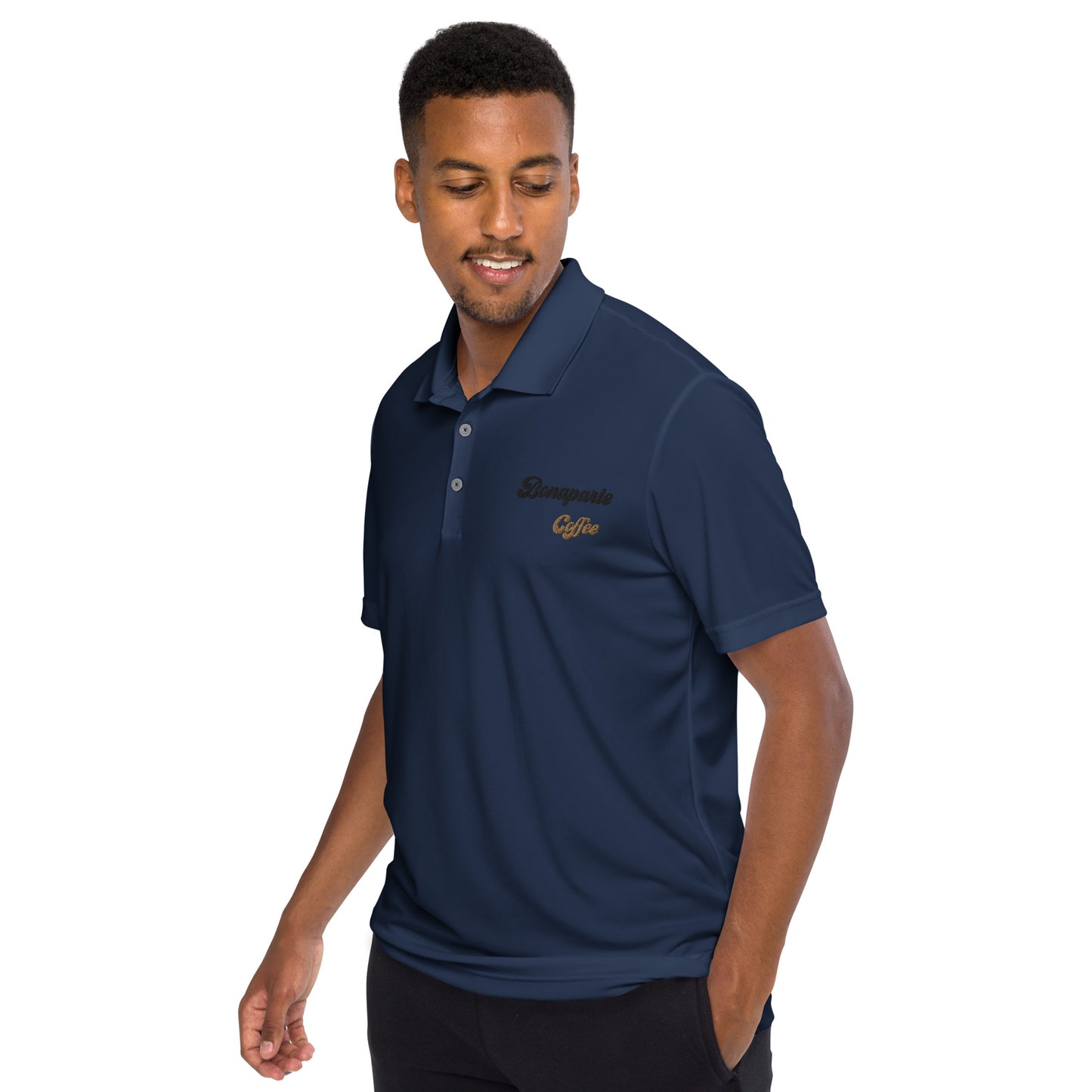 Adidas Shirt Elevate Your Style and Performance with Bonaparte Coffee Adidas Performance Polo Shirt - Perfect for Both Men and Women!