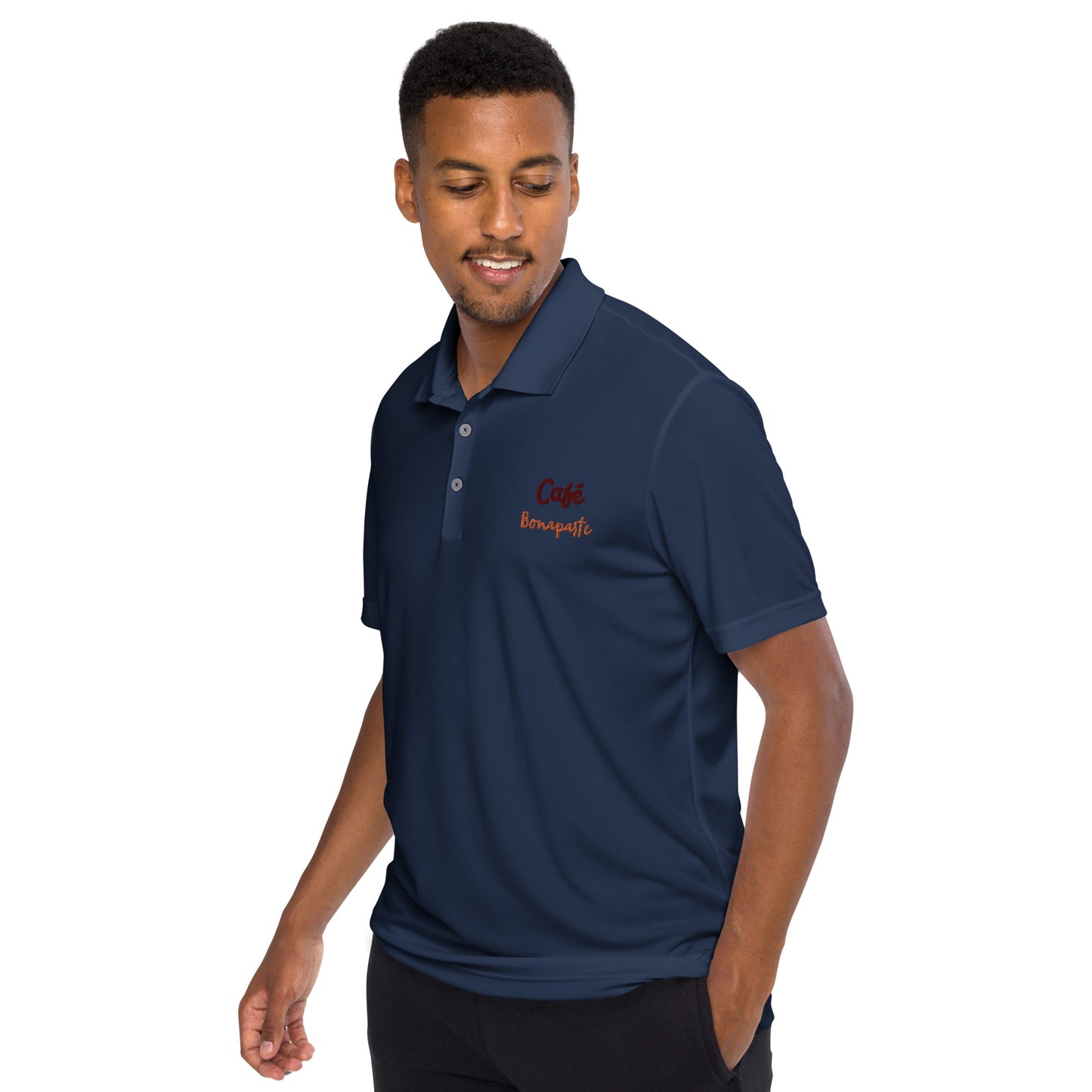 Adidas Shirt Elevate Your Style and Performance with Bonaparte Coffee Adidas Performance Polo Shirt - Perfect for Both Men and Women!