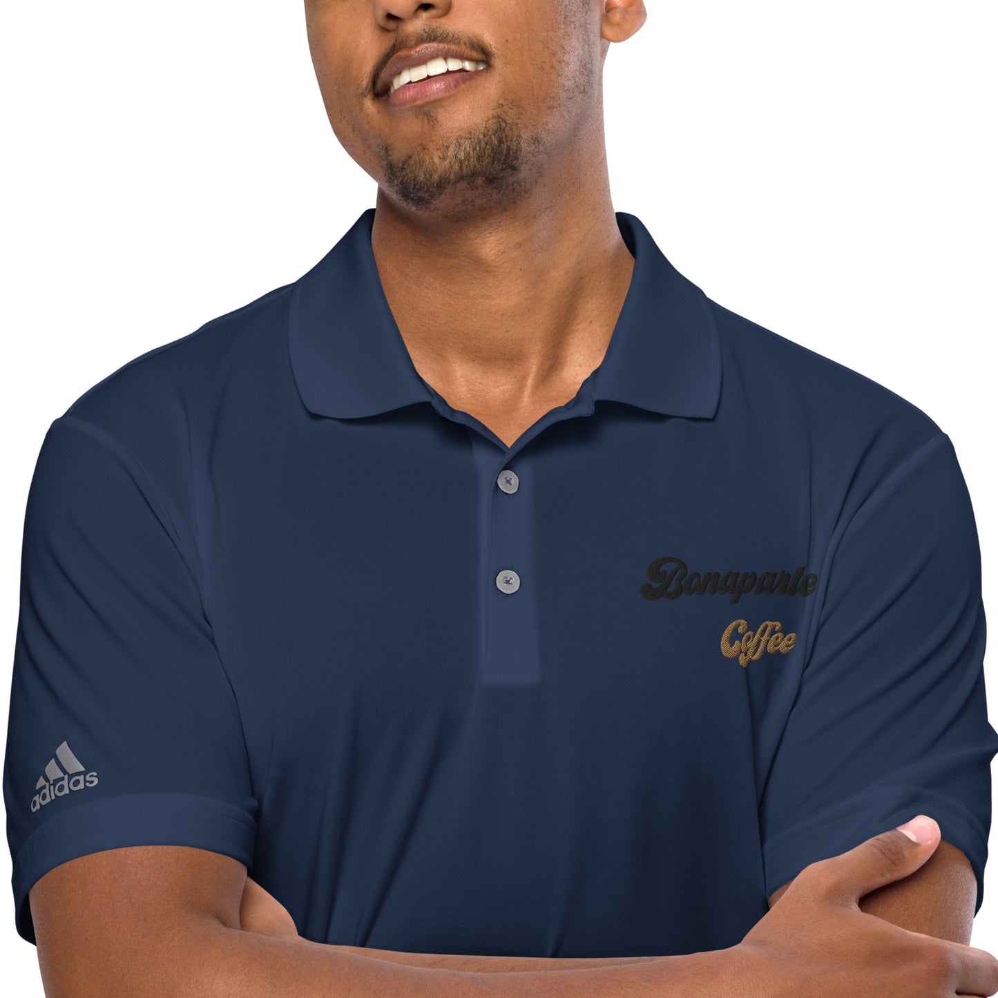Adidas Shirt Elevate Your Style and Performance with Bonaparte Coffee Adidas Performance Polo Shirt - Perfect for Both Men and Women!