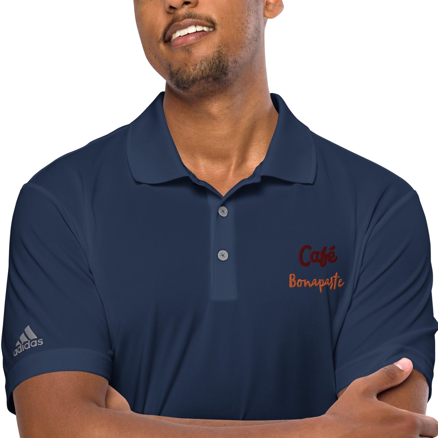 Adidas Shirt Elevate Your Style and Performance with Bonaparte Coffee Adidas Performance Polo Shirt - Perfect for Both Men and Women!