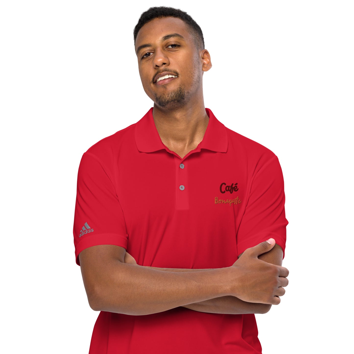 Adidas Shirt Elevate Your Style and Performance with Bonaparte Coffee Adidas Performance Polo Shirt - Perfect for Both Men and Women!
