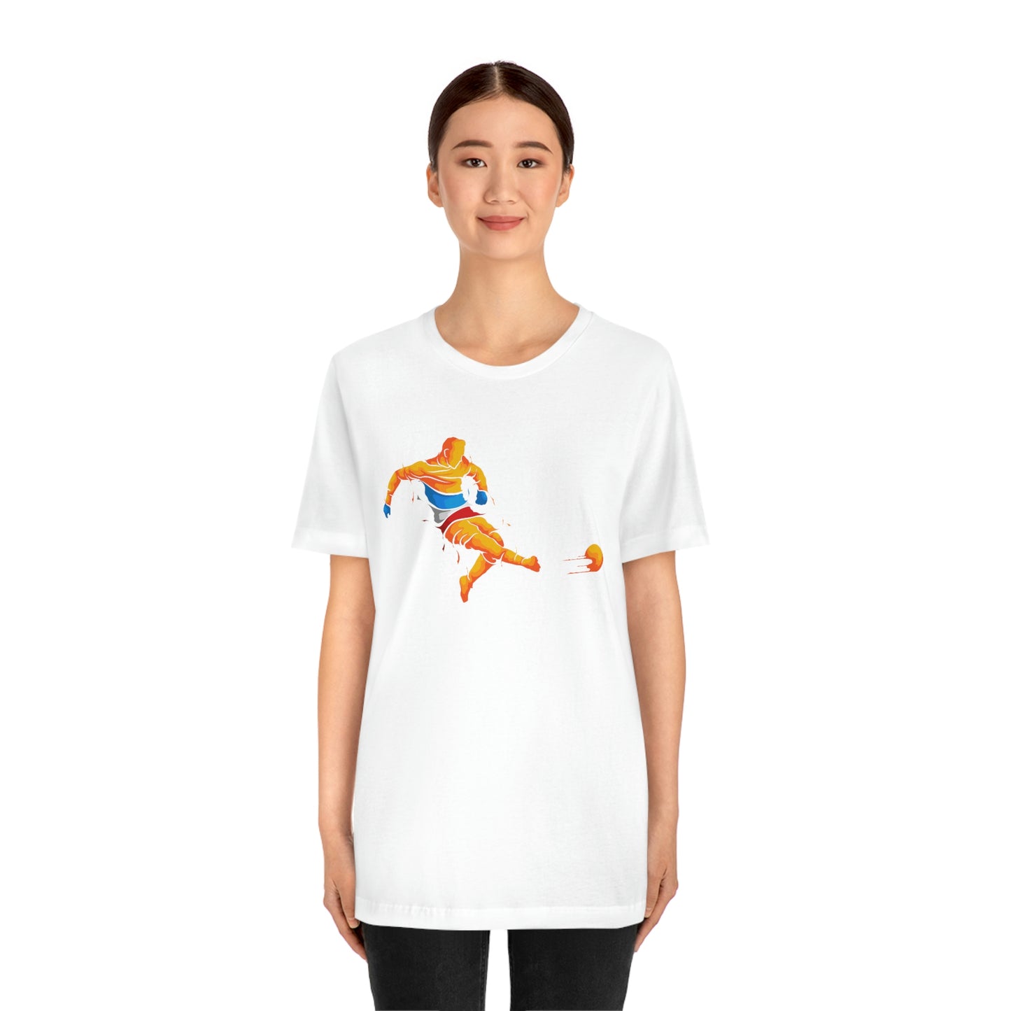 A Unisex Shirt, Gifts for Mom, Birthday Gifts for Him and Her, Cute Mama Shirt, Soccer Mom T-Shirt,Mom Gift,Cute Soccer Shirt unisex Jersey Short Sleeve Tee