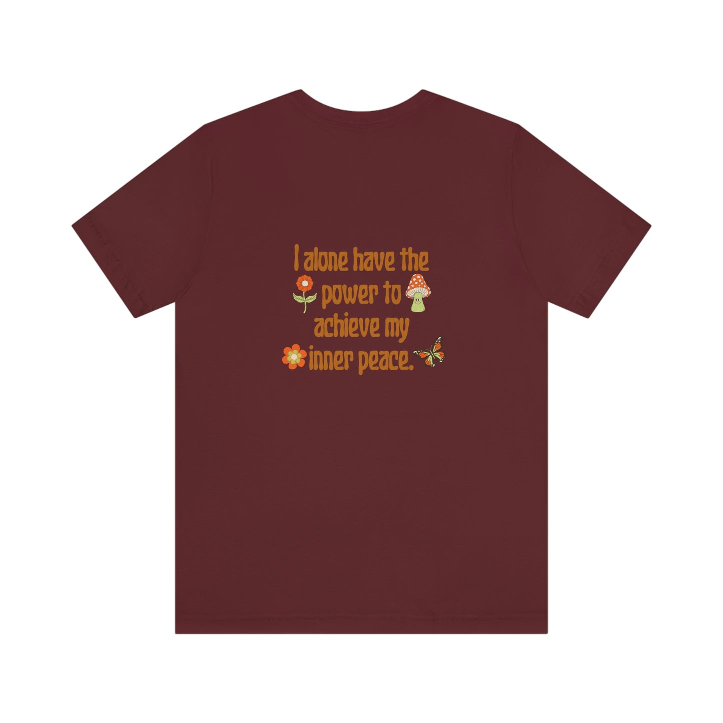 A Comfortable Tee Make Love Not War Unisex Jersey Short Sleeve Tee