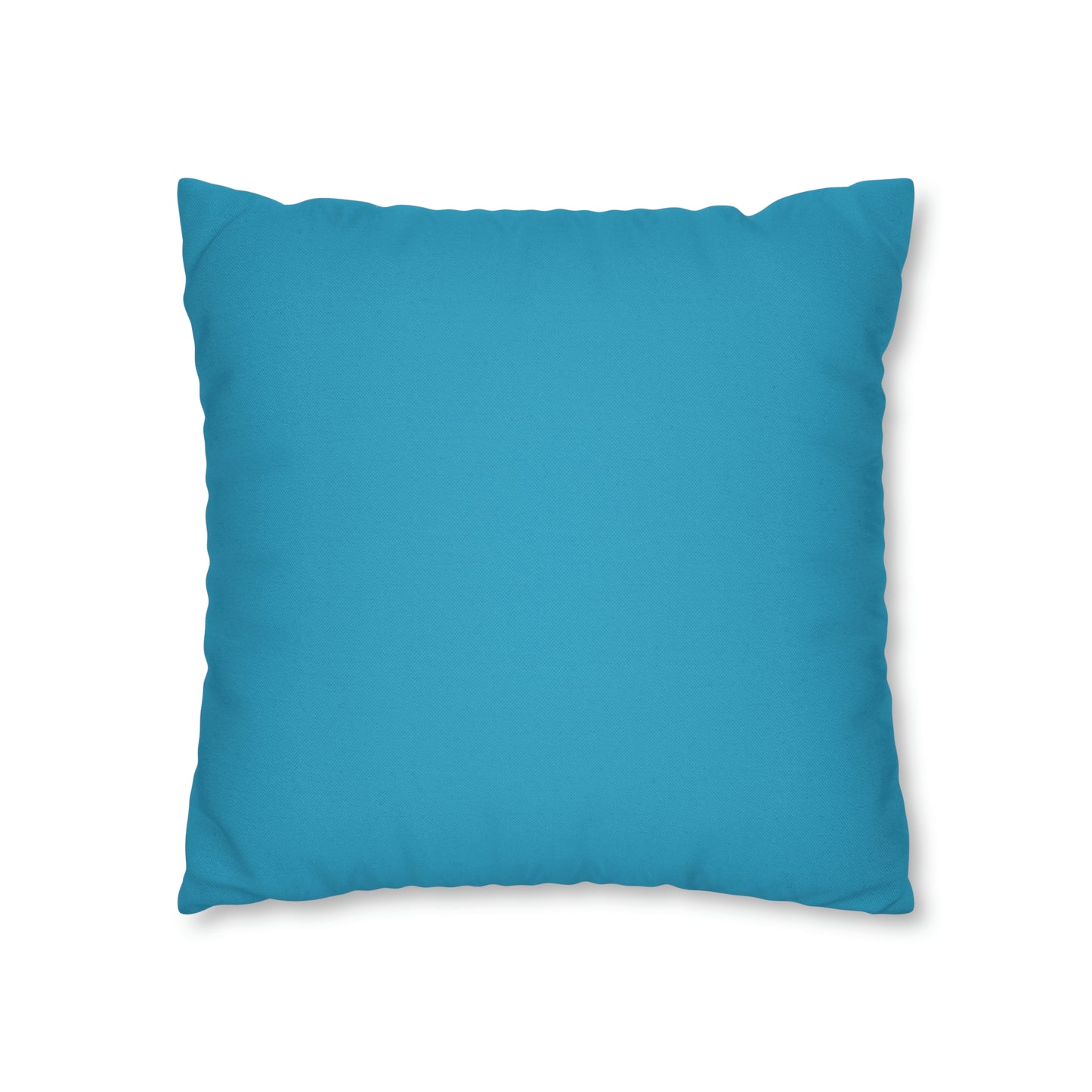 Turquoise Riding the wave Polyester Square Pillow | Spun Polyester Square Pillow Case | Surfboard | flower Décor pillow