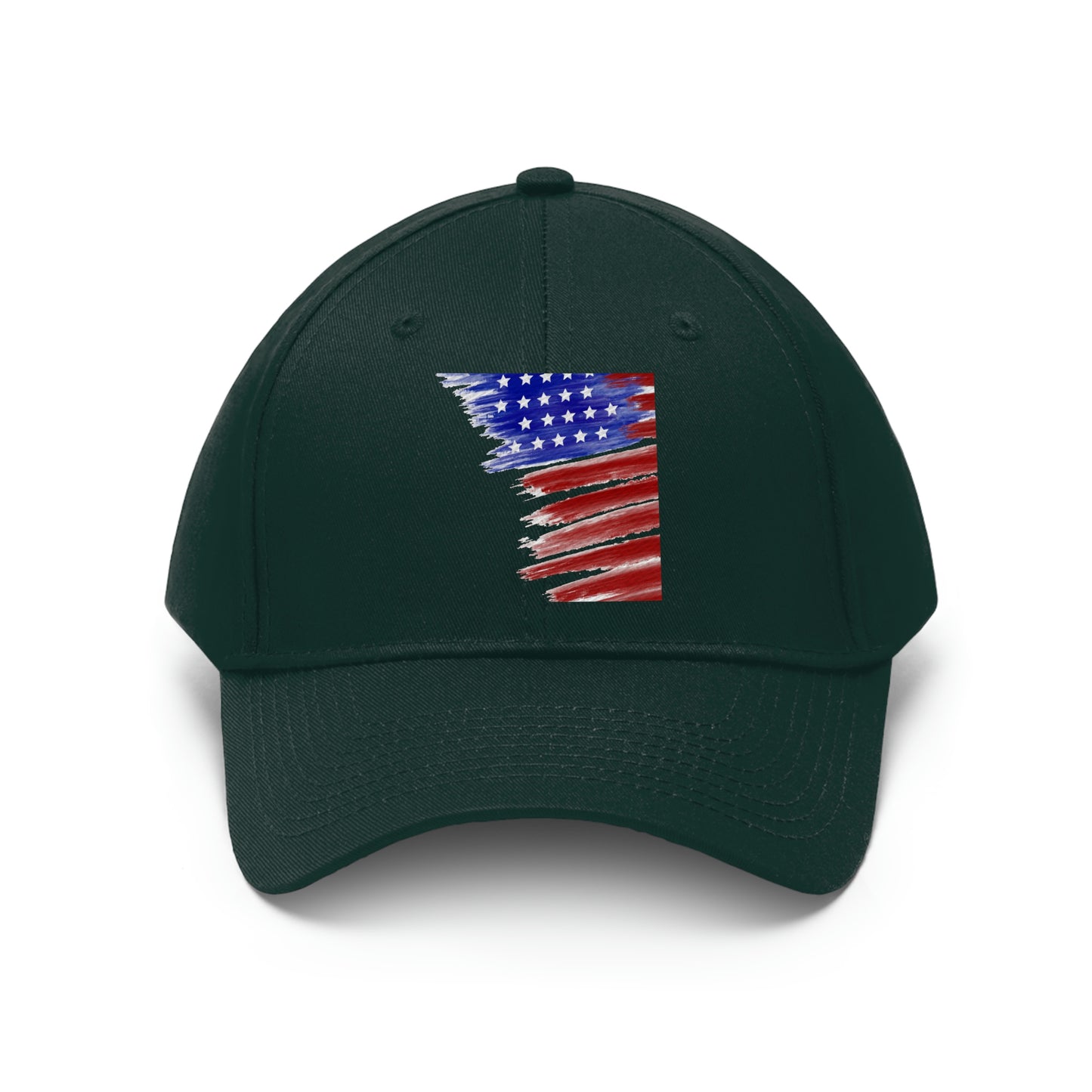 U.S Flag Women and Men Hat, $th of July Hat Unisex Twill Hat