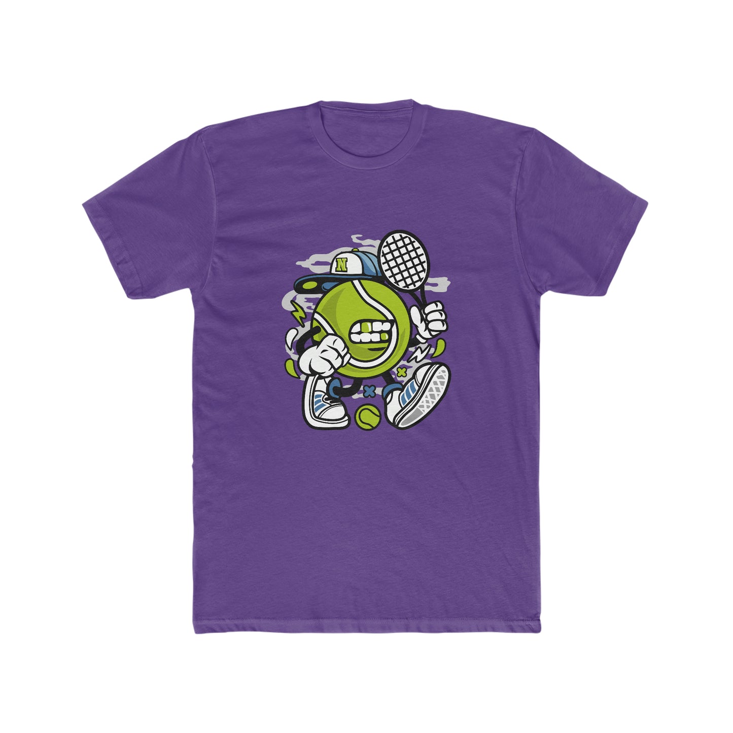 A Comfortable Tee Men's Cotton Crew Tee - For The Love Of The Game Shirt: Love Tennis Shirts, Sports Mom Shirt, Tennis Shirt, Gift For Mom, Sports Friend Shirt, Gift for Her and him