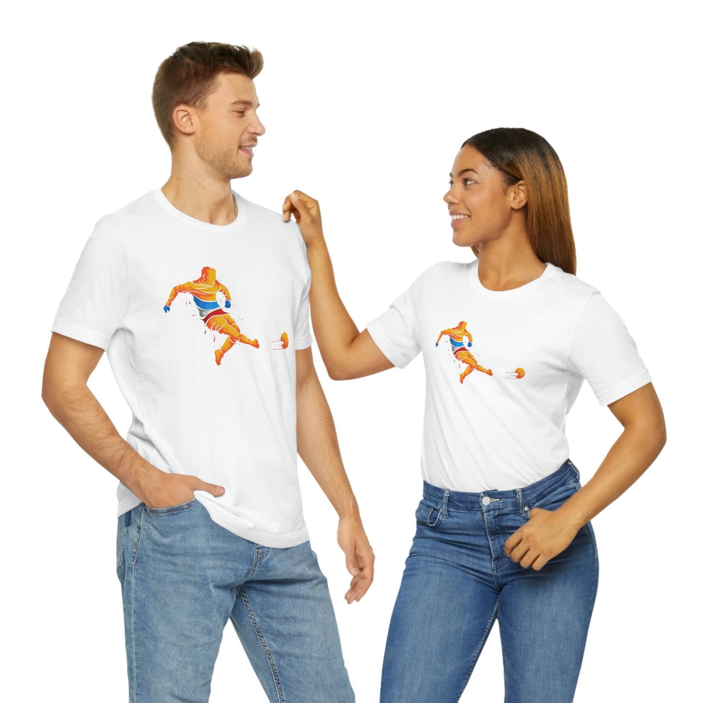 A Unisex Shirt, Gifts for Mom, Birthday Gifts for Him and Her, Cute Mama Shirt, Soccer Mom T-Shirt,Mom Gift,Cute Soccer Shirt unisex Jersey Short Sleeve Tee