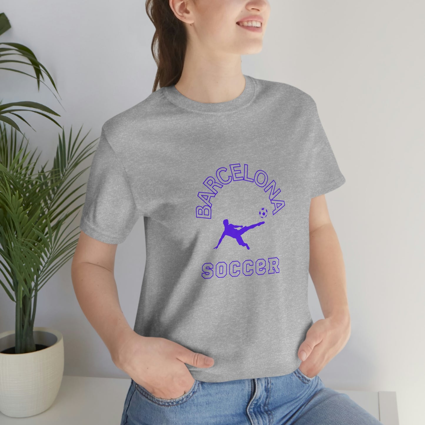 A Great Messi T-Shirt - Unisex Jersey Short Sleeve Tee for Argentina Barcelona Soccer Fans