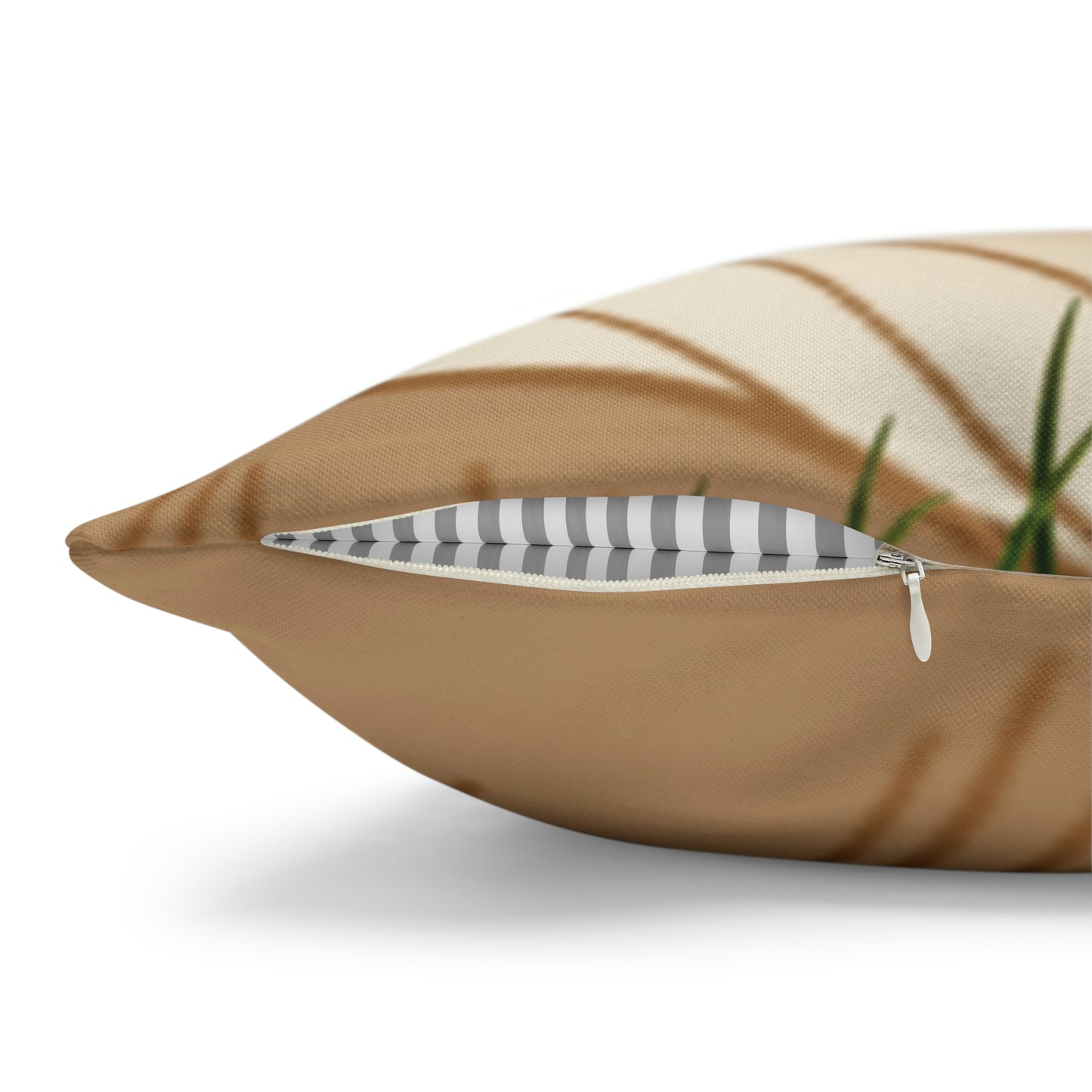 Mushroom Polyester Square Pillow | Spun Polyester Square Pillow Case | flower Playing card | Bird Décor pillow