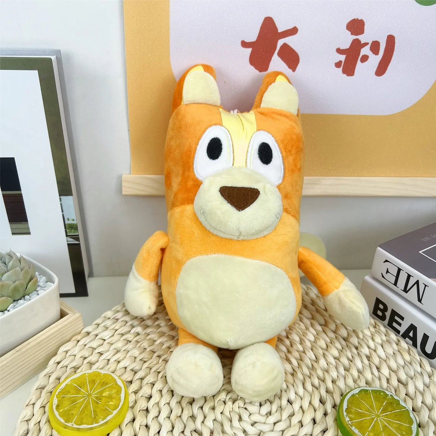 Bluey & Bingo Plush Toys – Soft Family Dog Characters (17cm / 28cm) – Adorable Gift for Kids & Pet Lovers