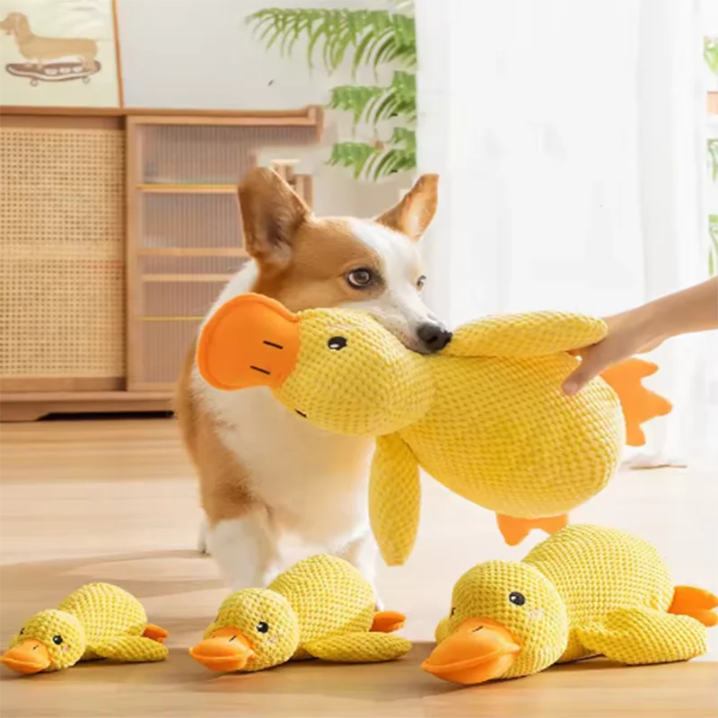 Dog Toy Stomping Duck Bite Resistant Grinding Teeth Cleaning Large Dog