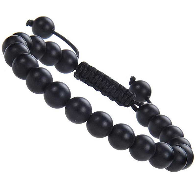 Tiger eye stone lovers Bracelet frosted jewelry
