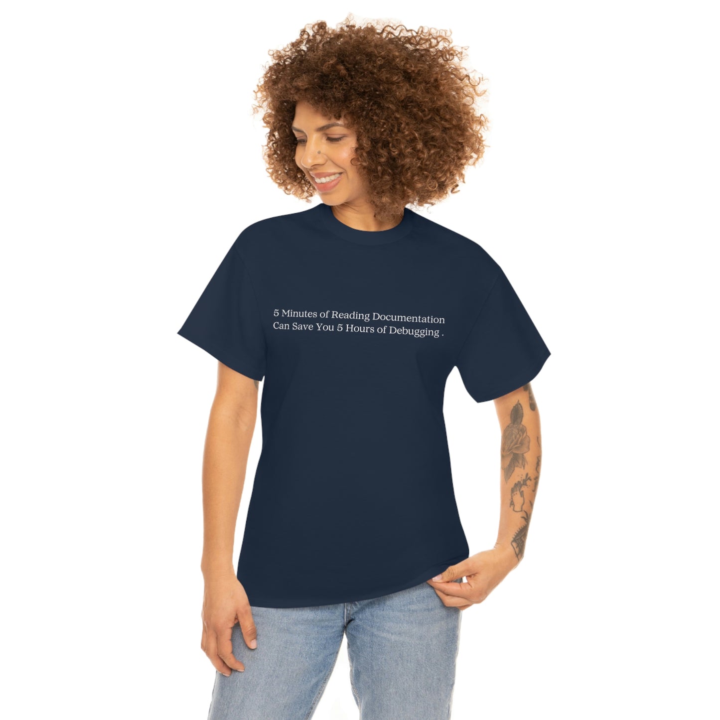 A 5 Minutes Can Save You 5 Hours: Get Our Unisex Heavy Cotton Tee and Debug in Style